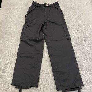 Bogner Fire &‎ Ice Belted Cargo Ski Snow Pants Size 40 (32x30) Black EUC